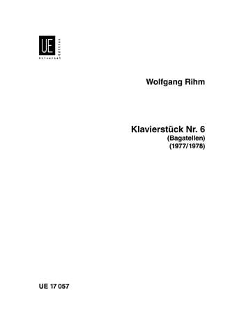 Klavierstuck N. 6